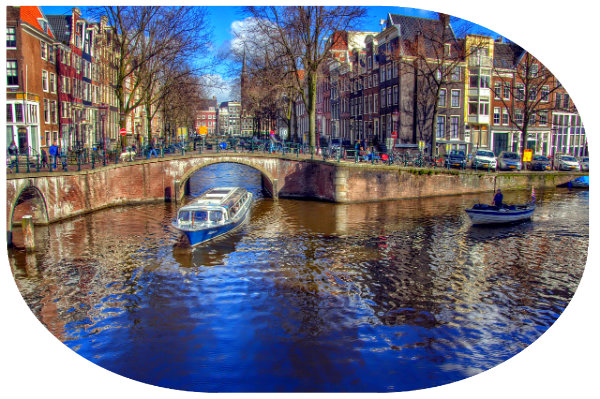 Bootsfahrt Amsterdam